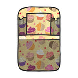 cake cupcake heart cherry pattern Car Seat Back Organizer