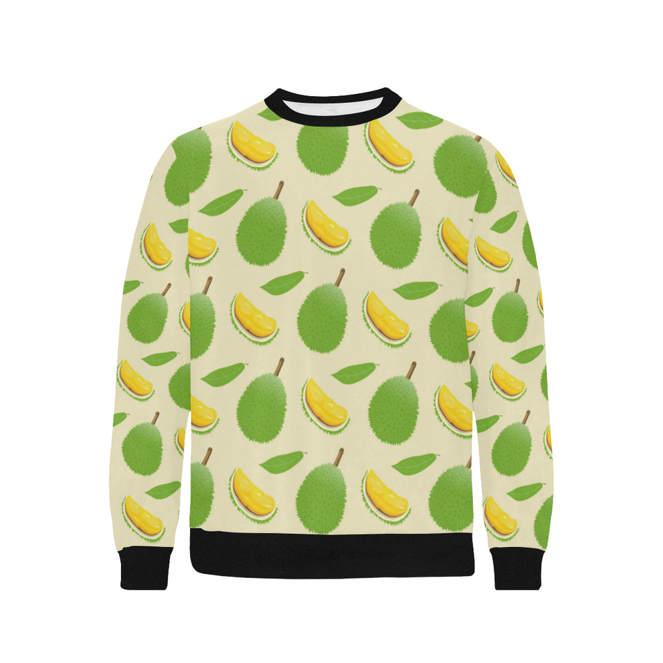 Durian pattern Men's Crew Neck Sweatshirt