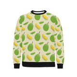 Durian pattern Men's Crew Neck Sweatshirt