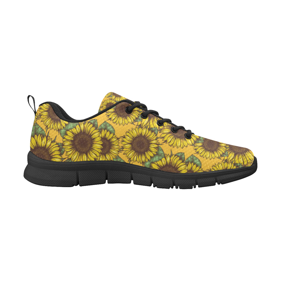 Sunflower pattern Women's Sneaker Shoes