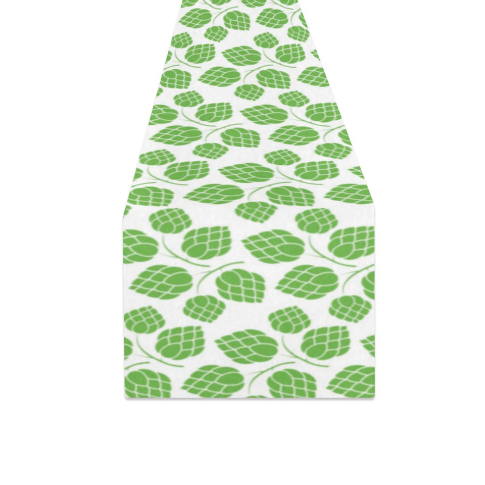 Hop pattern background Table Runner