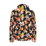 Goldfish Pattern Print Design 03 Men's Padded Hooded Jacket