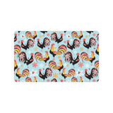 Rooster chicken cock snowfalke Doormat