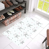 Cute goat design pattern Doormat