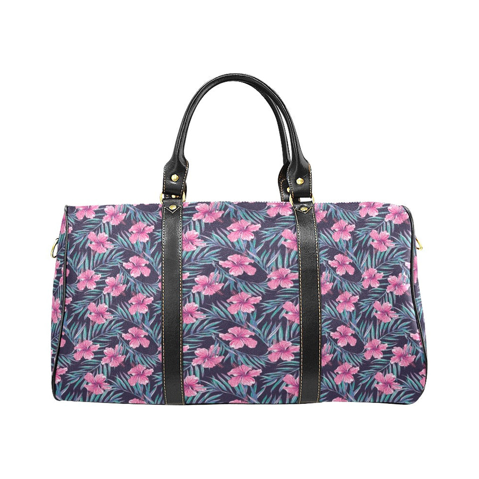 Hibiscus Pattern Print Design 05 Travel Bag