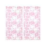 Sketch guava pattern Gauze Curtain