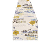 Lavender modern pattern blackground Table Runner