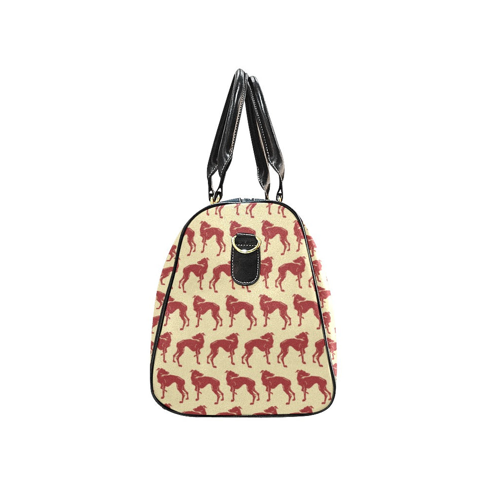 Greyhound Pattern Print Design 04 Travel Bag