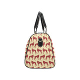 Greyhound Pattern Print Design 04 Travel Bag