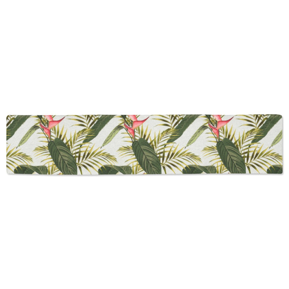 heliconia pattern Table Runner