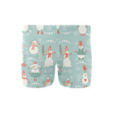 Cute snowman pattern Men's Swimming Trunks