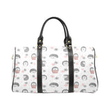 Hedgehog Pattern Print Design 02 Travel Bag