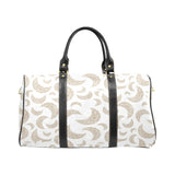 Cool gold moon abstract pattern Travel Bag