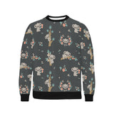 Cute koala pattern Men's Crew Neck Sweatshirt