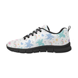 colorful unicorn rainbow heart pattern Women's Sneaker Shoes