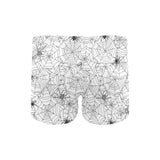 Spider web cobweb pattern Men's Swimming Trunks