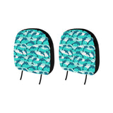 Dolphin sea pattern Car Headrest Cover