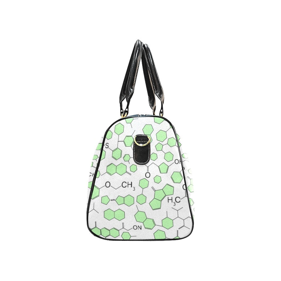 Chemistry Periodic Table Pattern Print Design 03 Travel Bag