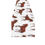 Horses running pattern background Table Runner