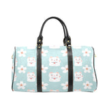 Maneki neko cat sakura Travel Bag