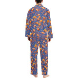 Clown Fish Pattern Print Design 04 Men's Long Pajama Set