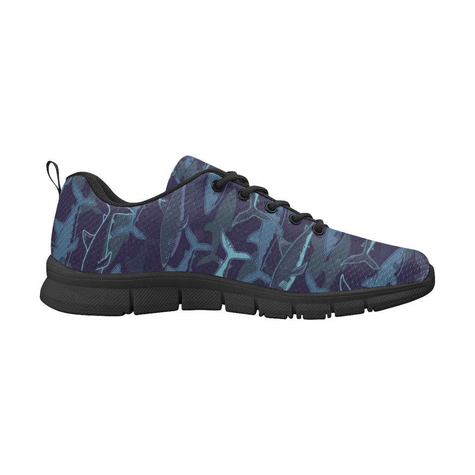 Shark pattern Women's Sneaker Shoes