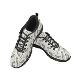 Pigeon Pattern Print Design 04 Men's Breathable Sneakers ( Model 055)