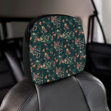 Snake forest pattern Car Headrest Cover