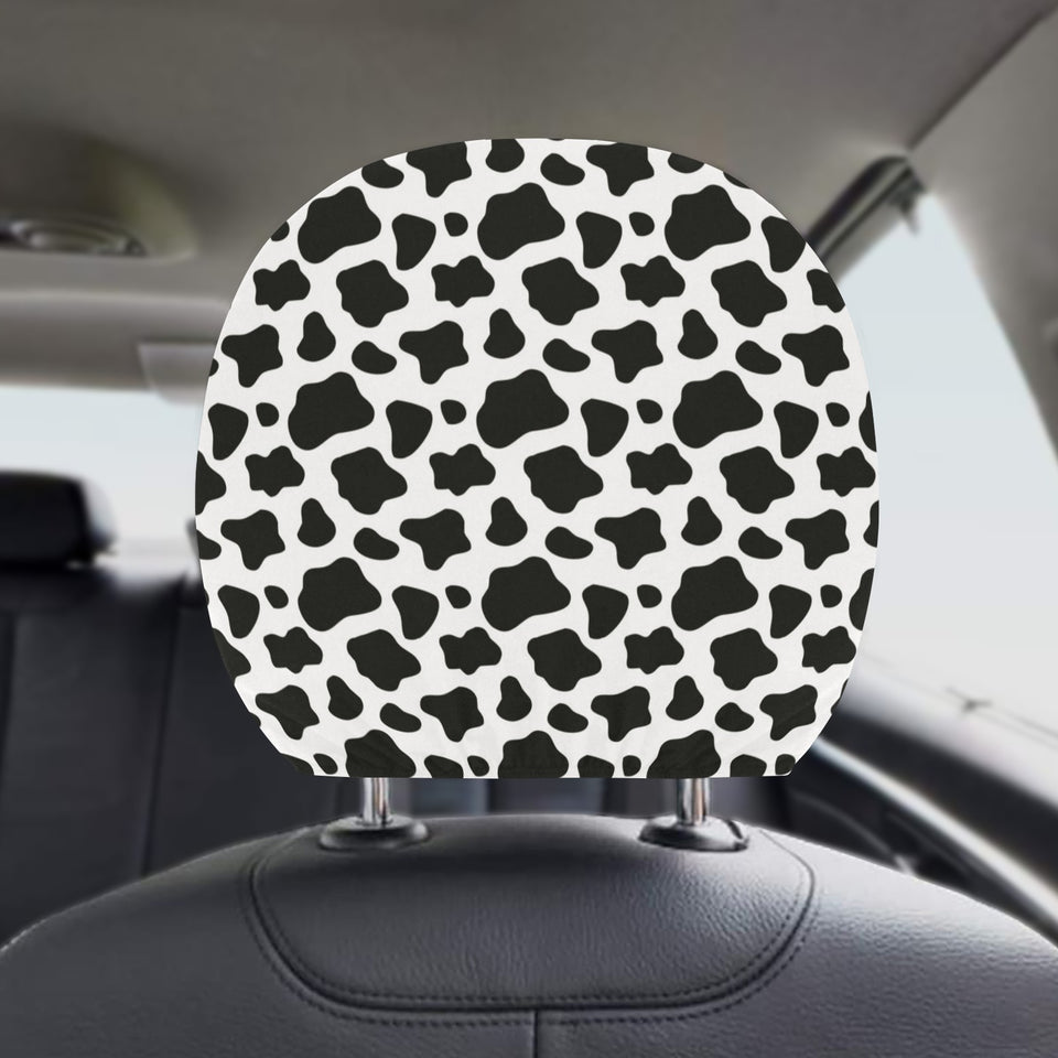 Cow skin pattern Car Headrest Cover