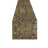 Snake skin pattern Table Runner