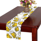 Beer design pattern Table Runner