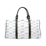 Hippopotamus Pattern Print Design 03 Travel Bag