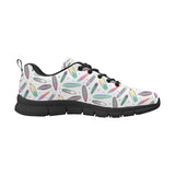 Surfboard Pattern Print Design 04 Men's Breathable Sneakers ( Model 055)