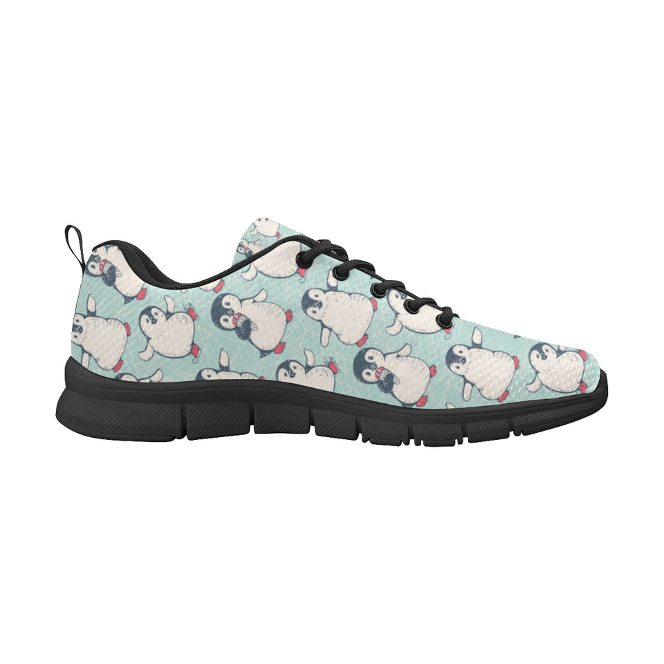 Cute Penguin pattern Women's Sneaker Shoes