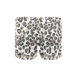 Leopard skin print pattern Men's Swimming Trunks