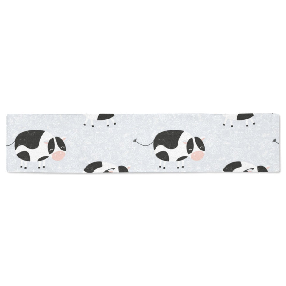 Cute cows pattern Table Runner
