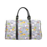 Math Pattern Print Design 04 Travel Bag