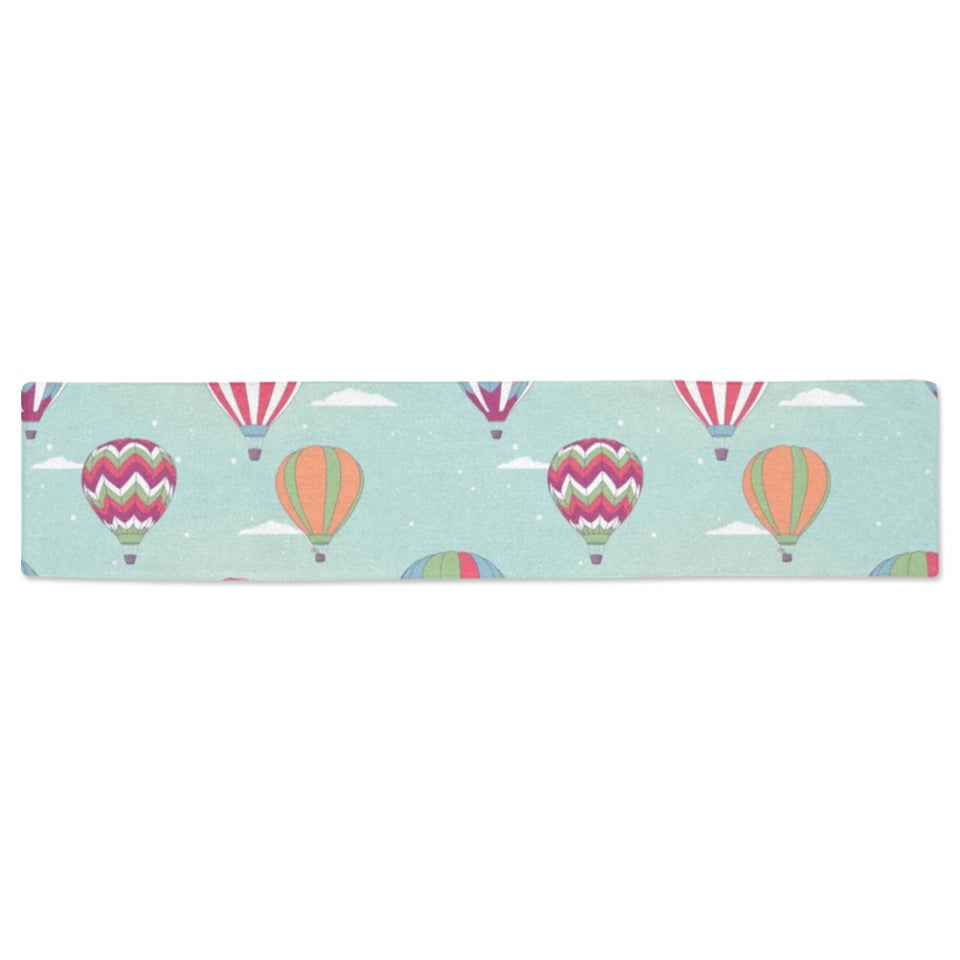 Hot Air Balloon design Pattern Table Runner