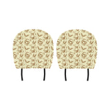 Windmill Wheat pattern Car Headrest Cover