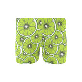 Slices of Lime design pattern Men's Swimming Trunks