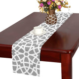 arabic gray pattern Table Runner