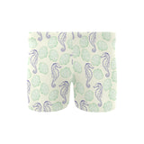 Seahorse shell pattern Men's Swimming Trunks
