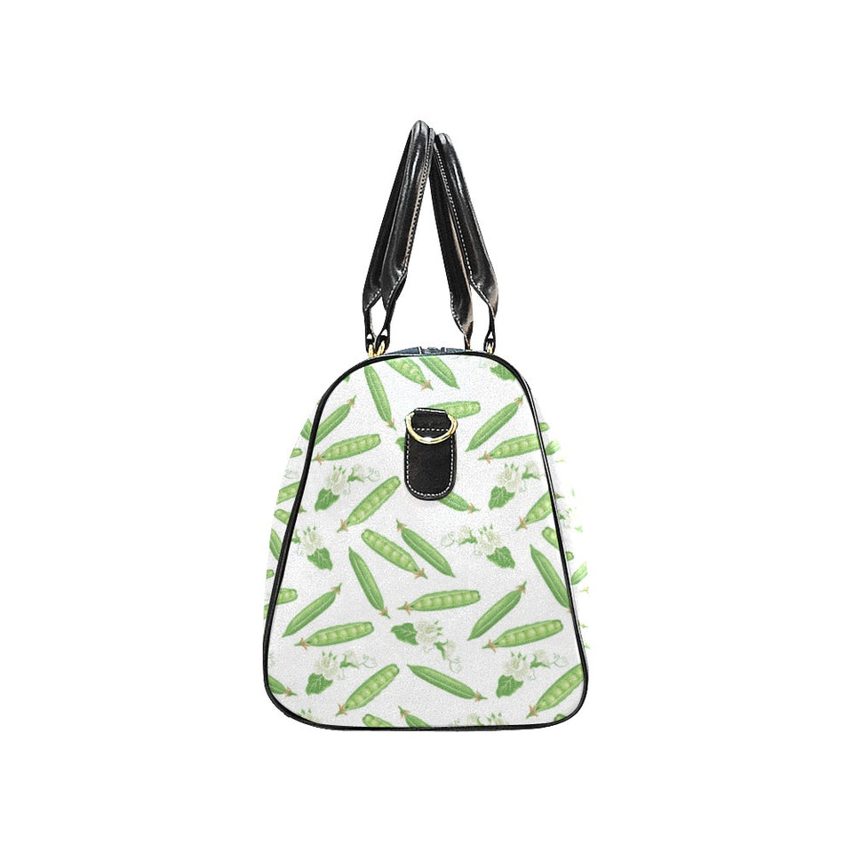 Green Peas Pattern Print Design 04 Travel Bag