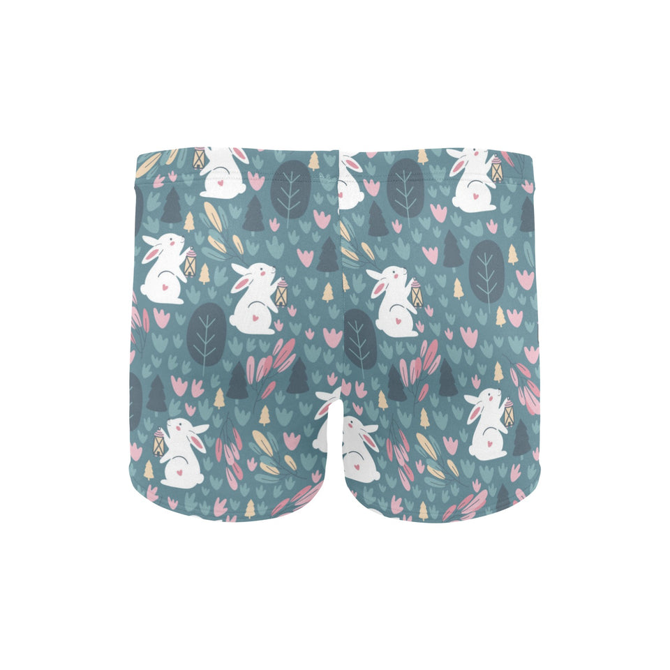 Cute rabbit pattern Men's Swimming Trunks