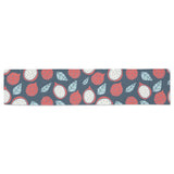 dragon fruits dark blue background Table Runner