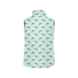 Kangaroo pattern background Men's Padded Vest