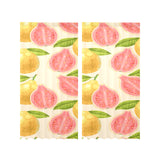Beautiful guava pattern Gauze Curtain