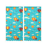 Hot Air Balloon Sky Pattern Gauze Curtain