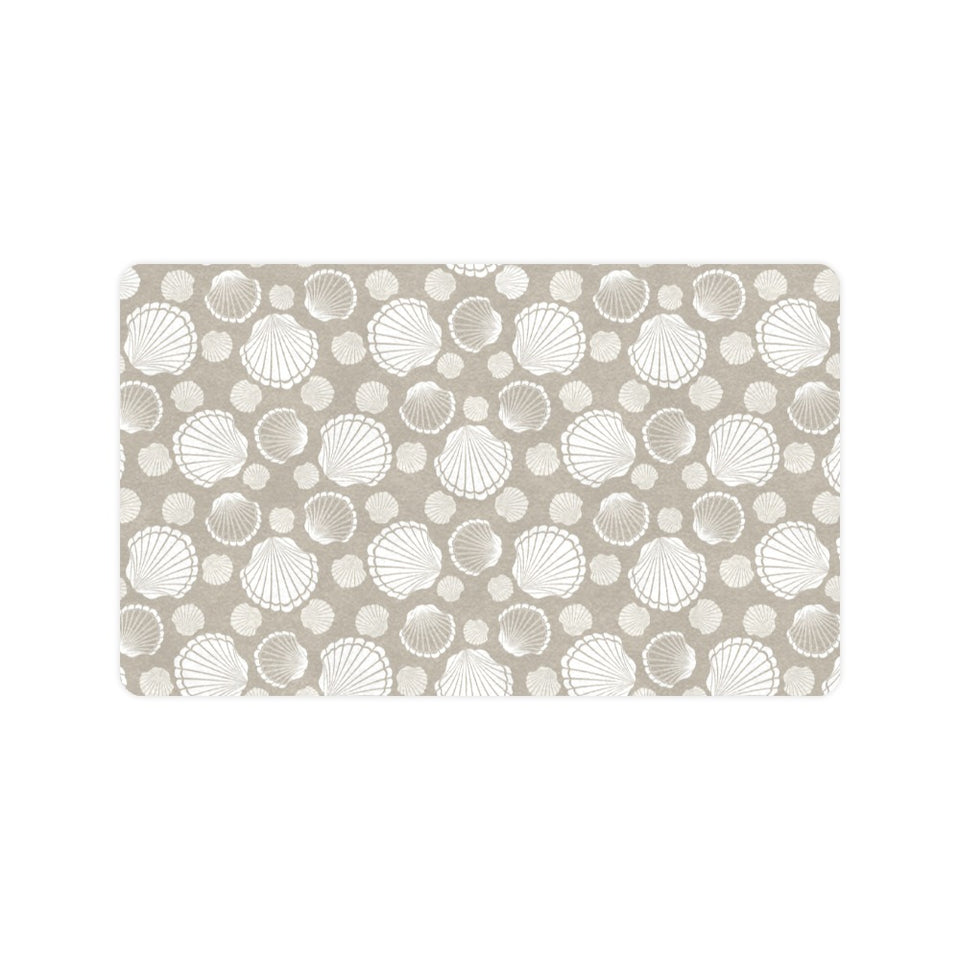 Scallop shell pattern Doormat