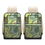 Avocado pattern Car Seat Back Organizer